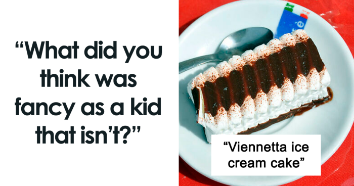 36 Things Kids Thought Were Super Fancy But Were Actually Not Really, According To Netizens