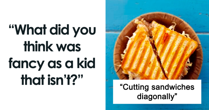 36 Things People Thought Were Bougie When They Were Kids, As Shared Online