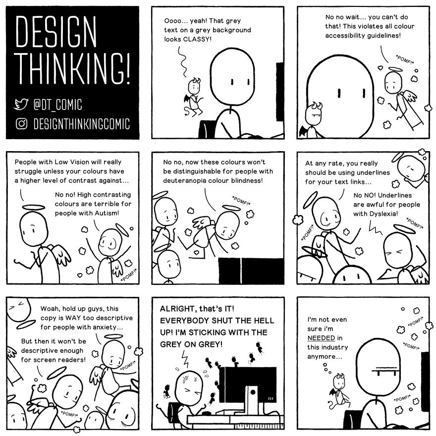 Design Thinking Comic