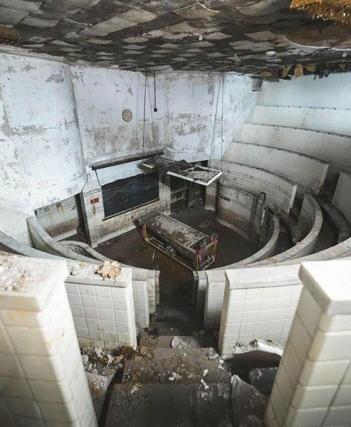 Autopsy Room Of An Old Hospital