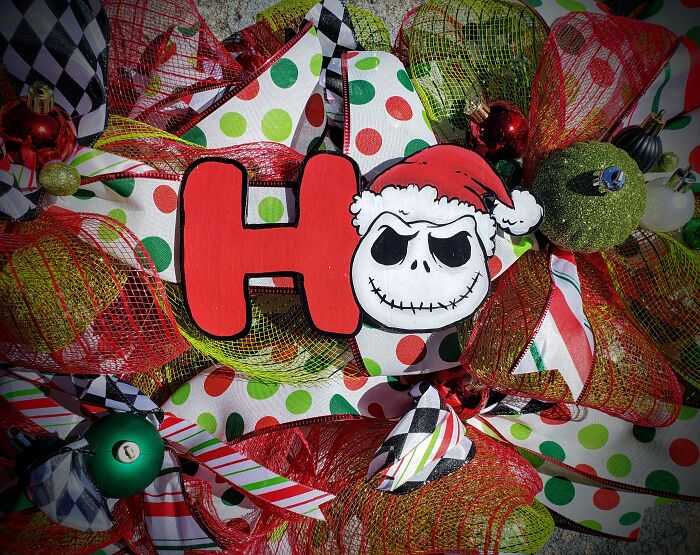 Nightmare Before Christmas Hand Painted Holiday Decorations (14 Pics)