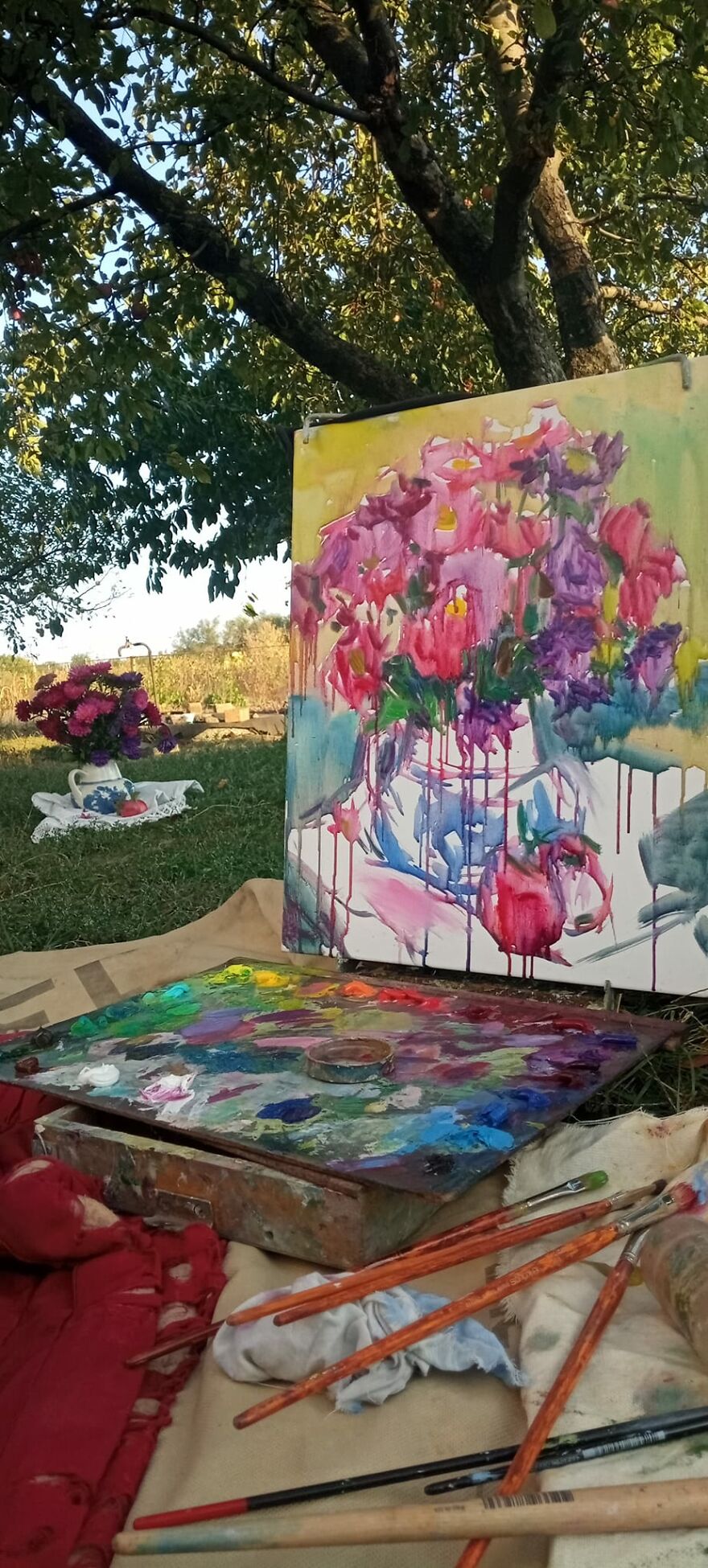 She Is An Artist Who Paints In The Open Air (40 Pics)