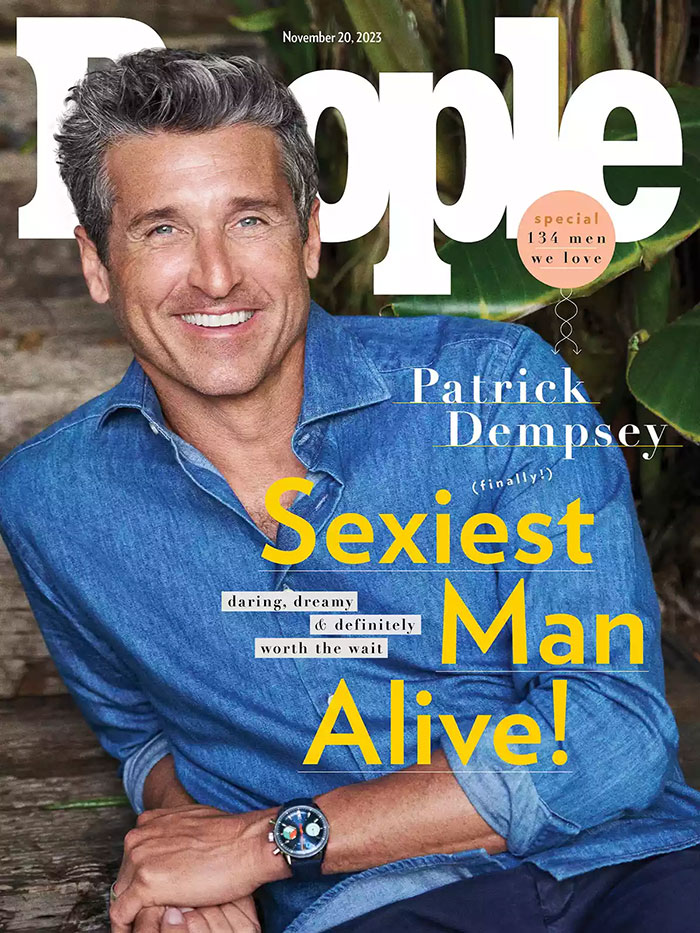 People Crowns Patrick Dempsey “Sexiest Man Alive” But Title Sparks Huge Online Debates