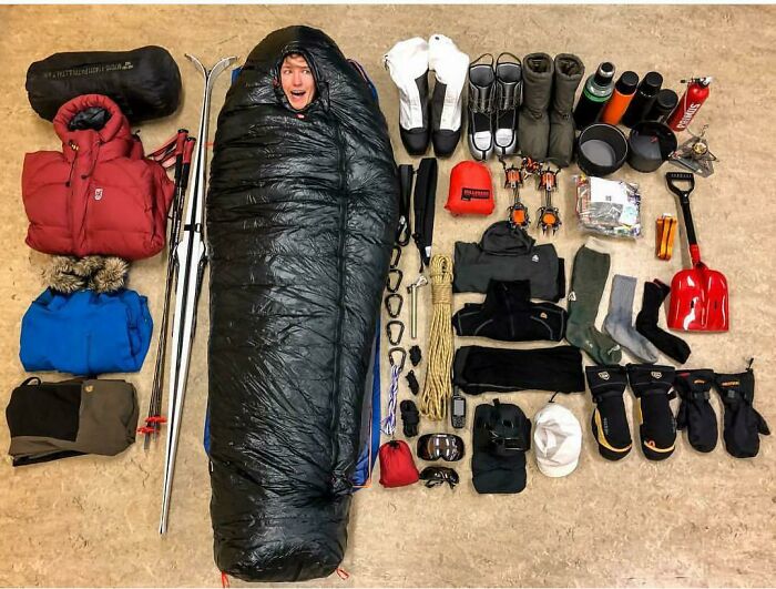 Swedish Mountain Ranger Prepared To Cross Greenland