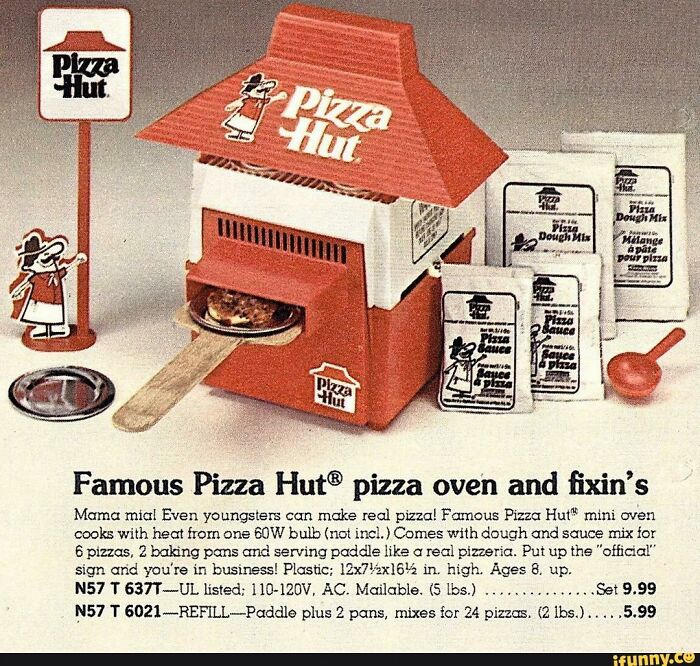 Pizza Hut Oven In Sears Catalog (1977) "Put Up The 'Official' Sign And You're In Business!"