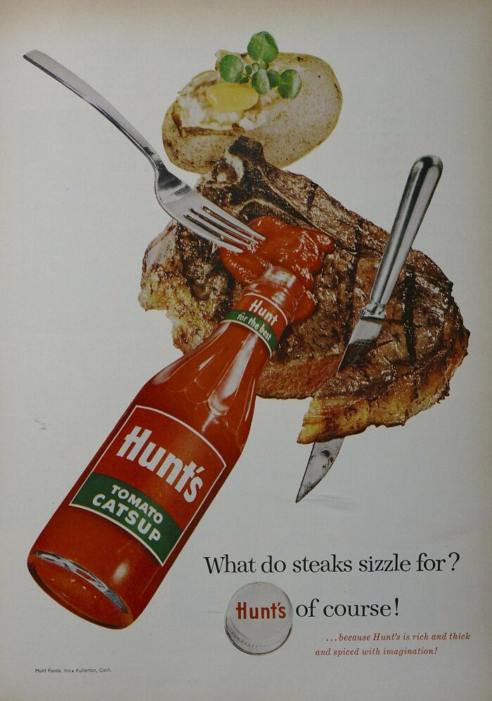 Hunt's Catsup, 1960