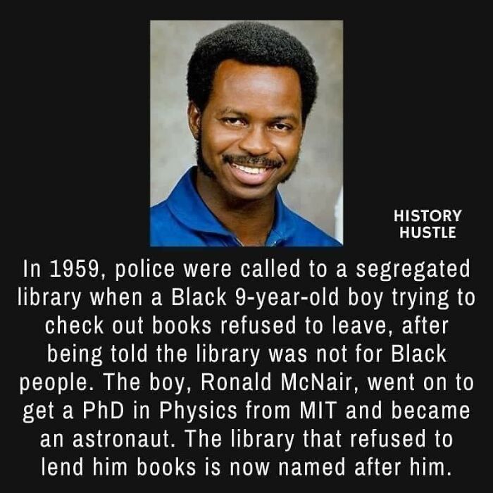 Ronald Mcnair, The Boy Who Refused To Leave The Library
