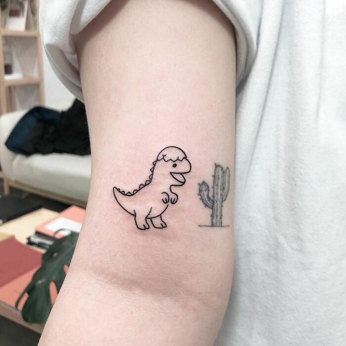 T-Rex Wearing An Eggshell