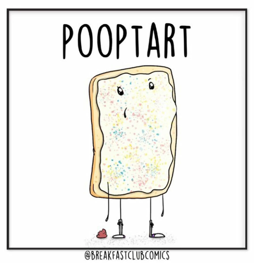 Funny Comics About Food That Are Full Of Puns And Jokes, By This Artist (New Pics)