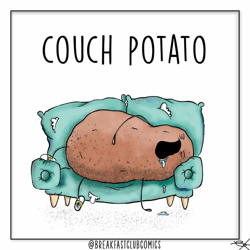 Funny Comics About Food That Are Full Of Puns And Jokes, By This Artist (New Pics)