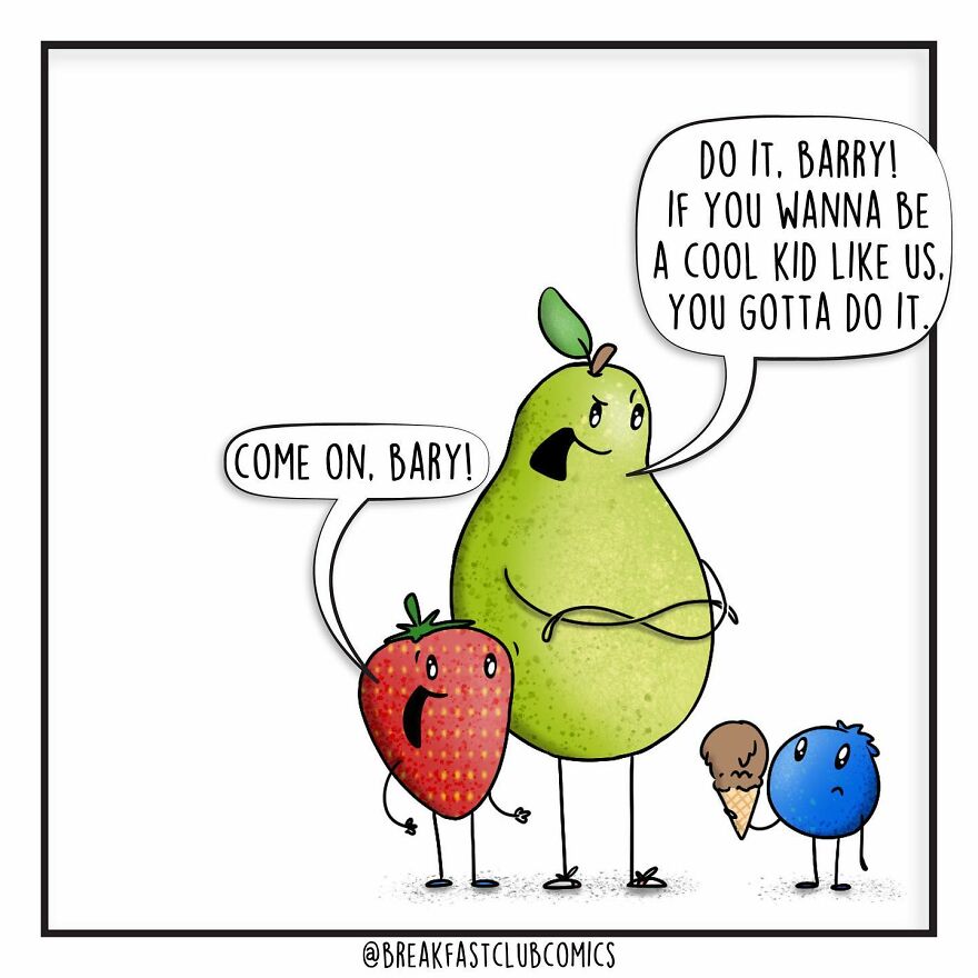 Funny Comics About Food That Are Full Of Puns And Jokes, By This Artist (New Pics)