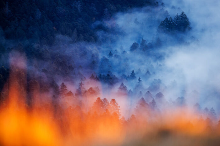 Category Landscape: Highly Commended, "Inferno" By Radomir Jakubowski, Germany