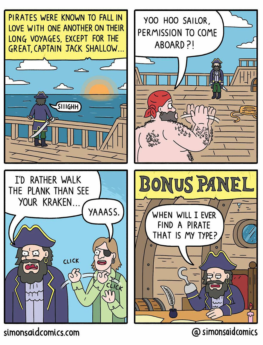 Your Day Will Be Better After Reading Simon Johnson's Surprise Endings Comics