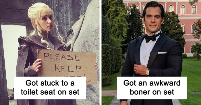 16 Times When Actors Were So Ashamed They Wanted The Ground To Open Up And Swallow Them