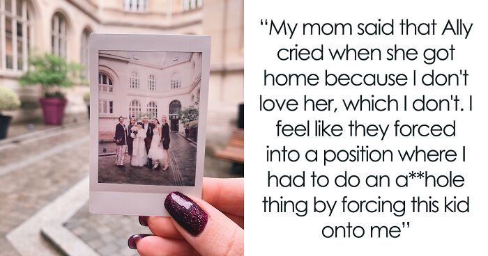 Woman Doesn’t See Girl Her Parents Took In As Family, Wants Family Wedding Picture Without Her