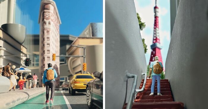 I Travel Around The World On My Desktop With Miniatures (19 Pics)