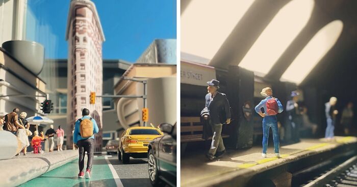 I Travel Around The World On My Desktop With Miniatures And Small Objects (19 Pics)