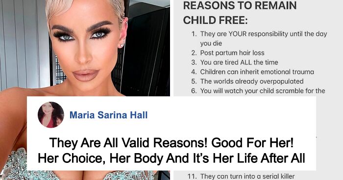 Australian Model’s List Of 118 Reasons To Not Have Kids Sparks Outrage