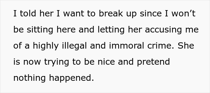 Man Asks If He Was Wrong For Breaking Up With GF Who Accused Him Of Liking “Young Girls”