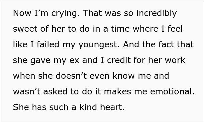 Woman Can’t Keep Herself From Crying When She Learns How Her Ex’s GF Saved Her Son’s Birthday