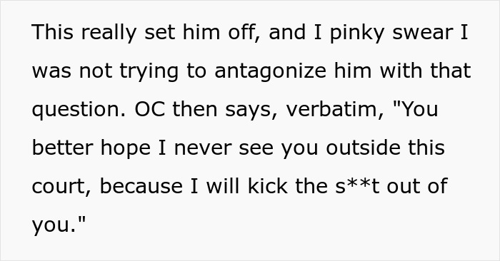 Man Threatens To Beat Another Lawyer, He Defeats Him By Doing Nothing And Amuses The Judge