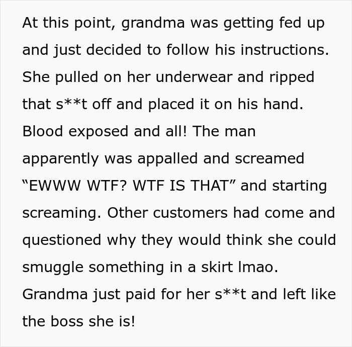 "Blood Exposed And All": Grandma Becomes Internet's Hero After Her Legendary Malicious Compliance