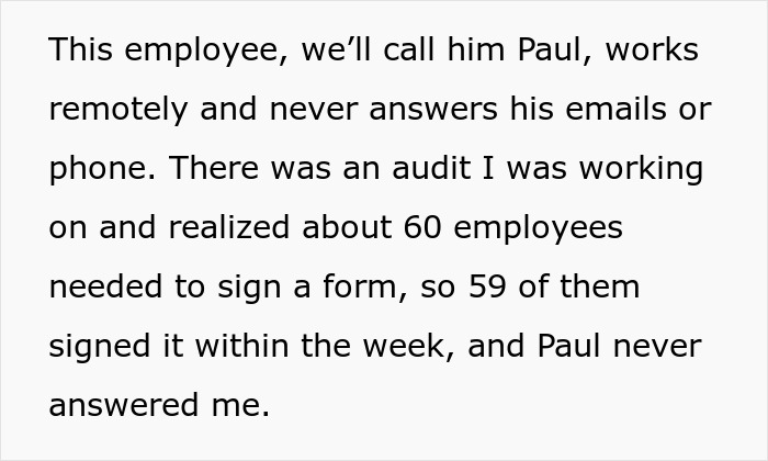 “Paul Never Answered Me”: Employee Upset Over Arrogant Colleague, Ends Up Teaching Him A Lesson