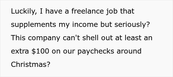 Employee Shares Their Frustration After Finding Out Company Doesn’t Pay For Christmas Break