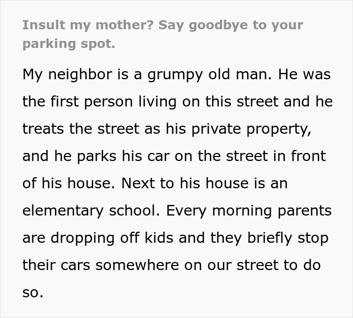 Neighbor Who Thinks He Owns The Street Starts Insulting The Wrong Man's Mother And Soon Regrets It