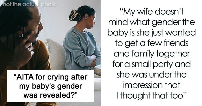 Guy Upset After Gender Reveal, Says He's Afraid To Be Like His Dad