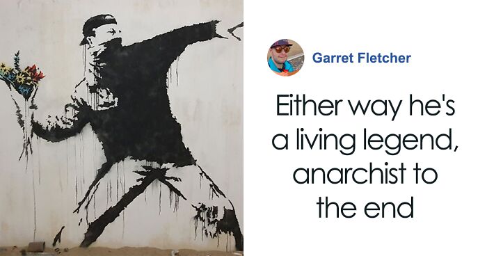 People Speculate About Banksy’s Identity After He “Revealed” First Name In Resurfaced Interview