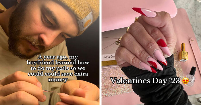 Man Learns Nail Art In A Bid To Save Girlfriend’s Money, Becomes A Pro