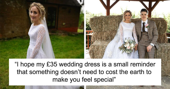 Bride Wears $43 Dress To Her Wedding, Proves That Beautiful Doesn’t Have To Be Expensive