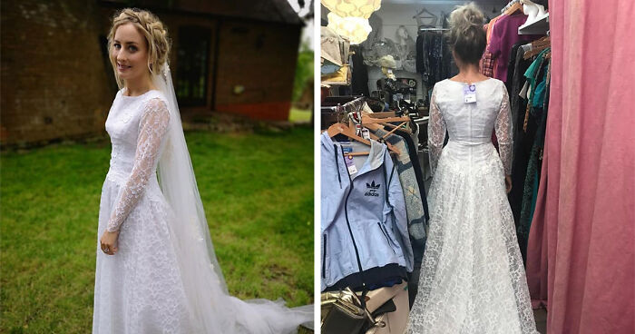 Bride Thrifts Her Dream Dress For Just $43