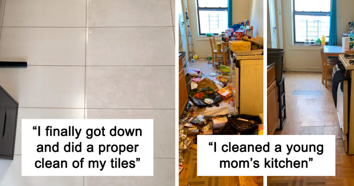 116 Satisfying Pics Of Things Before And After Being Cleaned