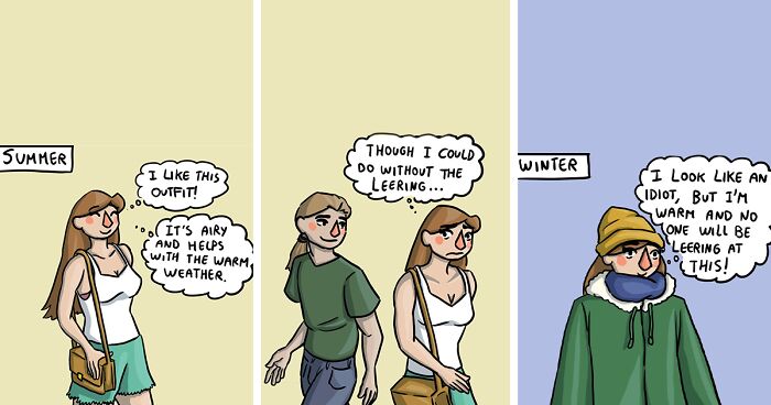 29 New Relatable Comics About Everyday Life From A Feminist Point Of View By This Artist