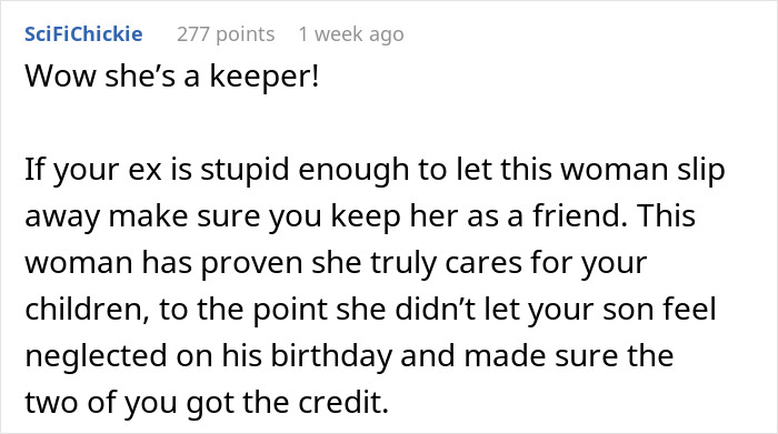 Woman Can’t Keep Herself From Crying When She Learns How Her Ex’s GF Saved Her Son’s Birthday