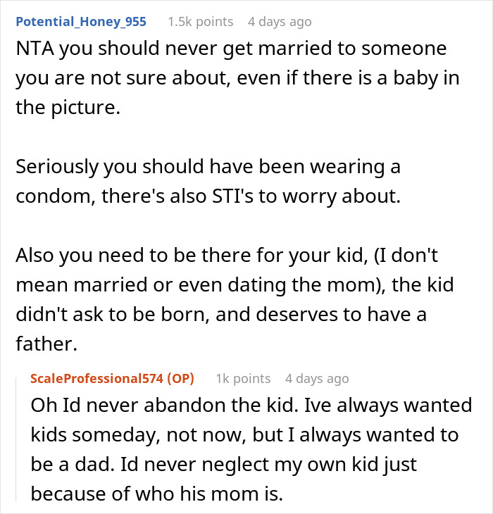 Man Asks If He’s A Jerk For Not Loving His Pregnant Wife-To-Be, Netizens Validate His Feelings