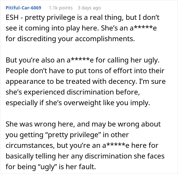 25 Y.O. Keeps Blaming "Pretty Privilege" For Sister's Success, Gets A Reality Check