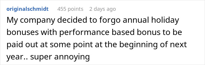 Employee Shares Their Frustration After Finding Out Company Doesn’t Pay For Christmas Break