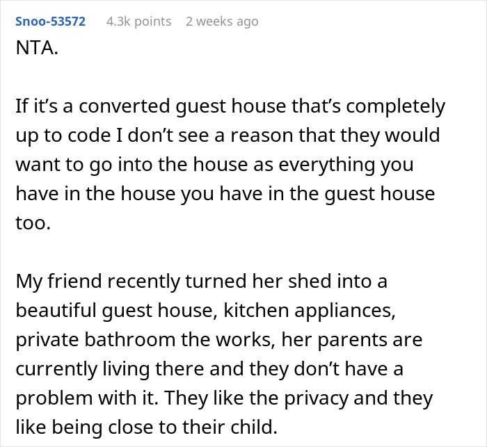 Parents Get Mad About Living In Daughter’s Totally Converted Garage, She Suggests The Nursing Home