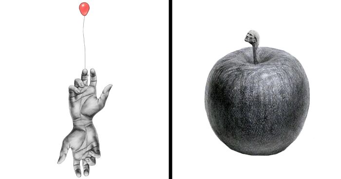 12 Surreal Conceptual Illustrations That I Made To Think Deeply About The Text