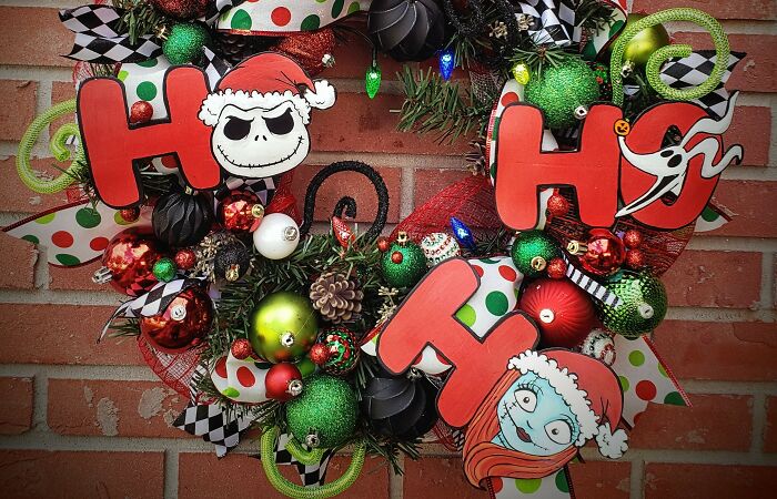 Nightmare Before Christmas Hand Painted Holiday Decorations (14 Pics)