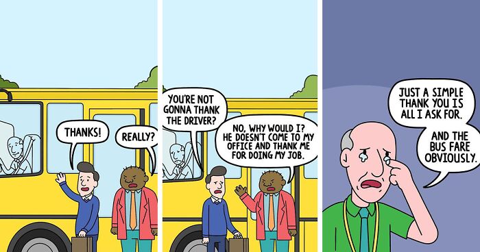 This Artist Makes Comics For People Who Enjoy Dark Humor, Here Are His 55 Best Works