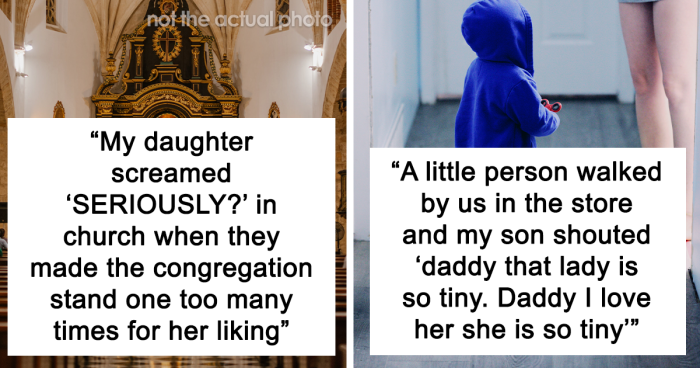 55 Times Parents Wanted The Ground To Swallow Them Whole, Thanks To Their Little Ones