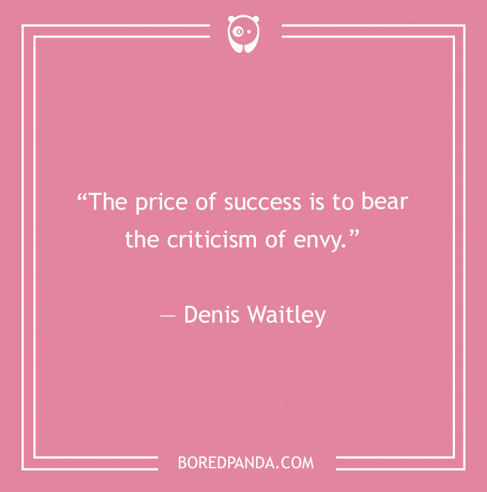 Denis Waitley quote on success 
