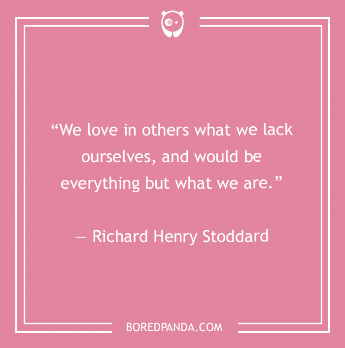 Richard Henry Stoddard quote on love 