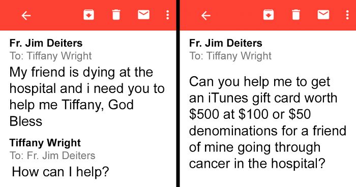 Scammer Expects A $500 Gift Card From This Woman, Gets Hilariously Owned Instead