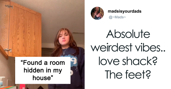 “It’s Sus”: Woman Finds “Creepy” Secret Room Painted With Kids’ Handprints