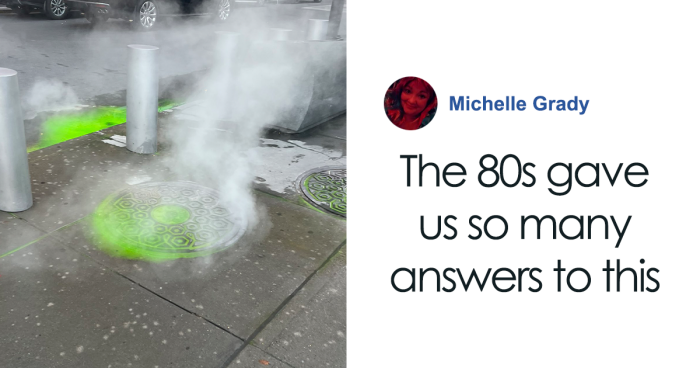 Mysterious Green Liquid Oozing From NYC Sewers Sparks Hilarious Theories On Social Media